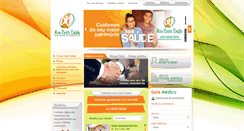 Desktop Screenshot of anacostasaude.com.br